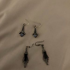 Vintage sterling silver earrings